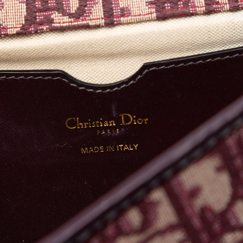 Dioraddict Flap Bag Oblique Canvas Small