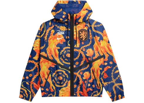 Nike x Patta KNVB Anthem Jacket Orange/Navy