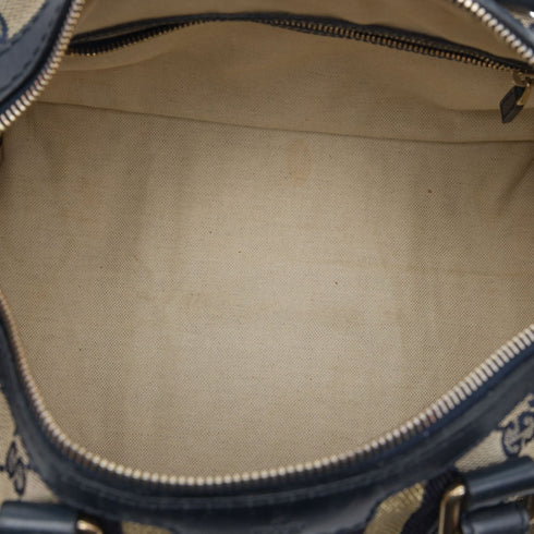 Vintage Web Boston Bag GG Canvas Medium