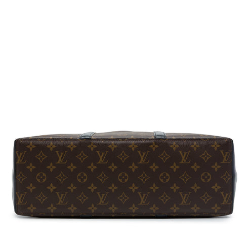 Weekend Tote Macassar Monogram Canvas GM