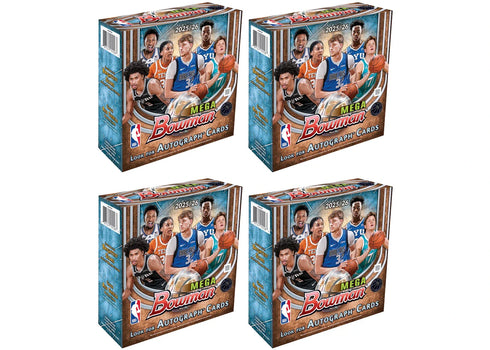 2025/26 Bowman Basketball Mega Box 4x Lot