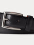 RALPH LAUREN Leather Dress Belt Black