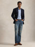 RALPH LAUREN Slim Fit Oxford Shirt Blue
