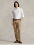 RALPH LAUREN Custom Fit Garment-Dyed Oxford Shirt White