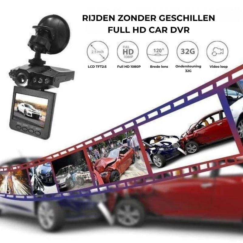 1080p HD Nachtzicht Dash Cam