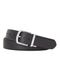 RALPH LAUREN Reversible Pebble Leather Belt Black/Navy
