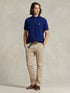 RALPH LAUREN The Iconic Mesh Polo Shirt Autumn Royal/Yellow