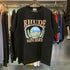 Rhude T-shirts Sunset Beach Cozy Pattern Printed Cotton Casual Loose Short Sleeve Men and Women
