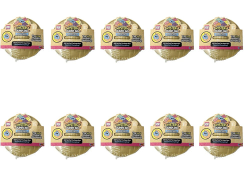 Squishy Bun The Original Mystery Dumpling-Seashell Edition Blind Box 10 Lot