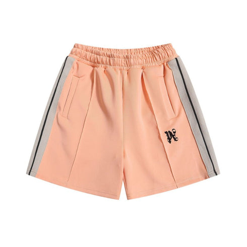 Palm Angels Shorts 24S Cross-border European and American trendy brand palm letter striped color matching casual shorts