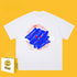 Drew T-shirts Graffiti Printing Short Sleeve