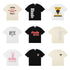 Rhude T-shirt Micro Label Letter Skull Print Short Sleeve T-shirt