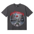 Godspeed T-shirts Street View Rose Print Cotton Casual Short Sleeve Men and Women