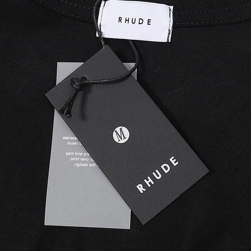 Rhude T-shirts Chevron Logo Repeat
