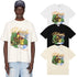 Rhude T-shirts Alpine Villa Printed Cotton Casual Short Sleeve Men and Women