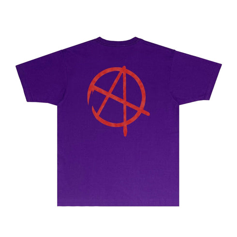 Gallery Dept T Shirt Retro Printed Loose Short-Sleeved Shirt