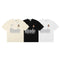 Rhude T-shirts LAGO DI COMO Printed Cotton Casual Short Sleeve Men and Women