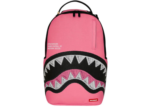 Sprayground Shark Central Embroidered Effect Backpack Multicolor