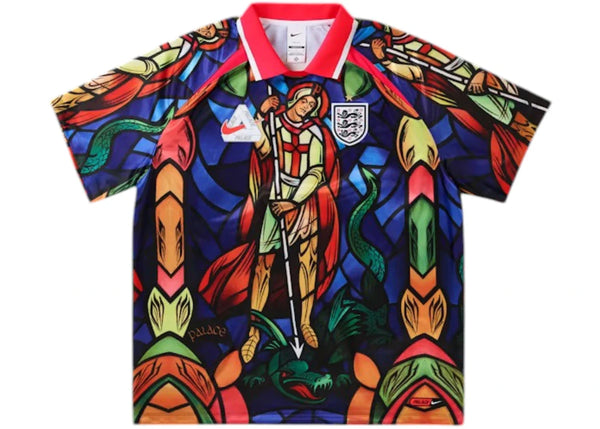 Palace x Nike England Dri-FIT Football Jersey Bright Crimson