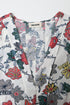 Women's Zadig & Voltaire Roux Print Midi Dress in Floral Print Viscose