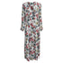 Women's Zadig & Voltaire Roux Print Midi Dress in Floral Print Viscose
