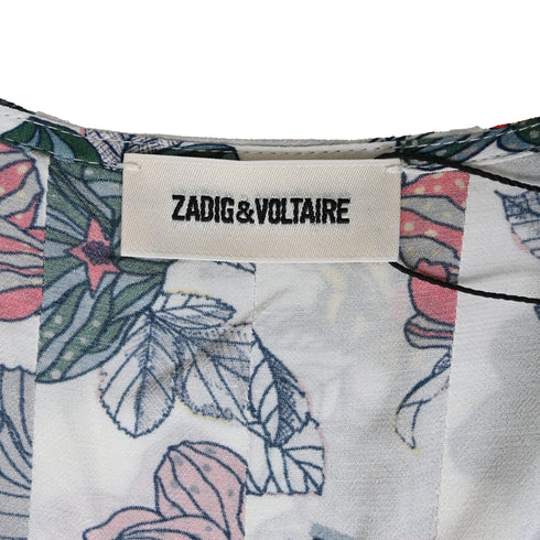 Women's Zadig & Voltaire Roux Print Midi Dress in Floral Print Viscose