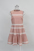 Women's Red Valentino Mini Dress in Pink Cotton