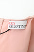 Women's Red Valentino Mini Dress in Pink Cotton