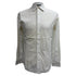 Men's Z Zegna Button-Down Long Sleeve Shirt in White Cotton
