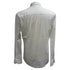 Men's Z Zegna Button-Down Long Sleeve Shirt in White Cotton