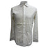 Men's Z Zegna Button-Down Long Sleeve Shirt in White Cotton