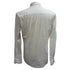Men's Z Zegna Button-Down Long Sleeve Shirt in White Cotton