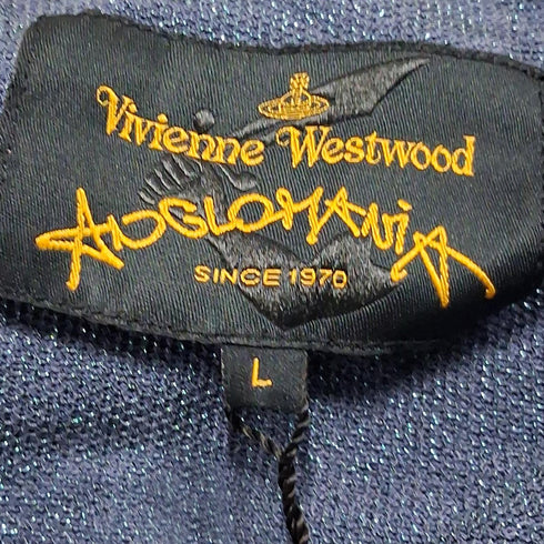 Women's Vivienne Westwood Anglomania Bateau Long Dress in Light Blue Viscose