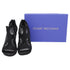 Women's Stuart Weitzman Showbiz Mesh Accent High-Heeled Boots in Black Leather