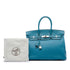Birkin Handbag Blue Togo with Palladium Hardware 35