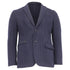 Men's Ermenegildo Zegna Pinstripe Single-Breasted Blazer in Navy Blue Wool