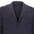 Men's Ermenegildo Zegna Checked Single-Breasted Blazer in Navy Blue Wool