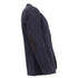 Men's Ermenegildo Zegna Checked Single-Breasted Blazer in Navy Blue Wool