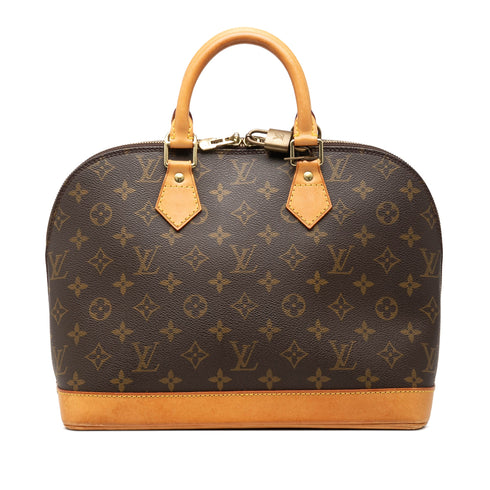 Vintage Alma Handbag Monogram Canvas PM