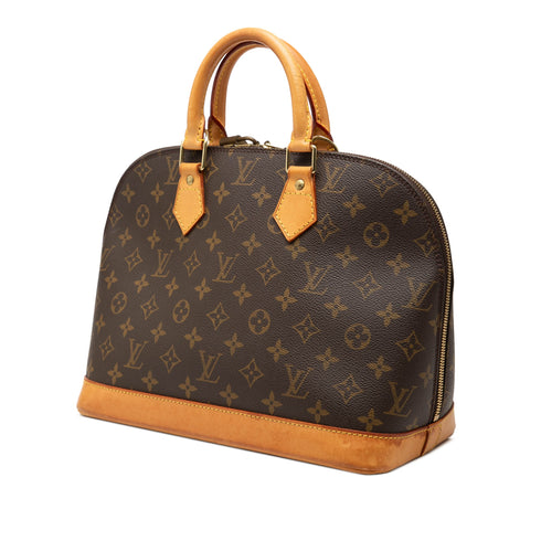 Vintage Alma Handbag Monogram Canvas PM