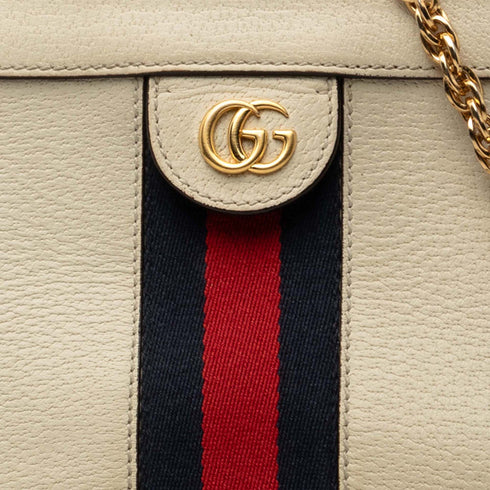 Ophidia Chain Shoulder Bag Leather Small