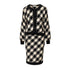 Women's Valentino Studio Checkered Wool Set - '90s