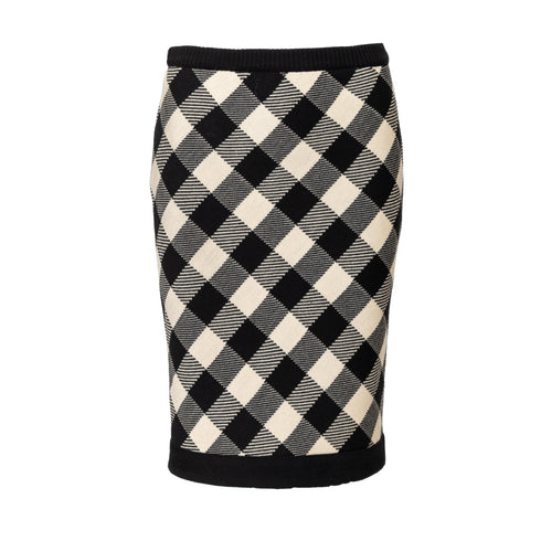 Women's Valentino Studio Checkered Wool Set - '90s
