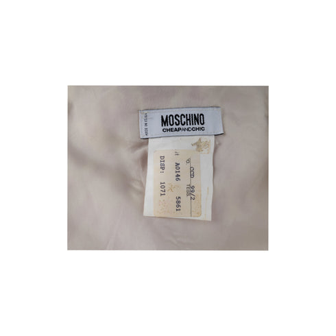 Women's Moschino Cheap and Chic Leopard Print Skirt - '10s