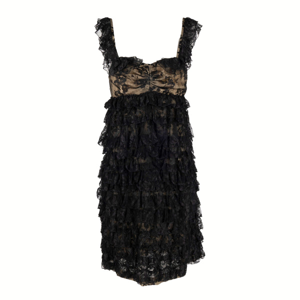 Women's Moschino Cheap and Chic Layered Lace Dress - '10s
