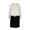 Women's Moschino Lace Contrast Midi Dress - '10s