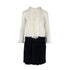 Women's Moschino Lace Contrast Midi Dress - '10s
