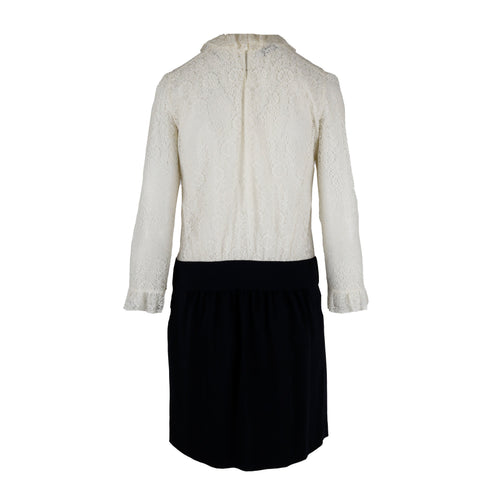 Women's Moschino Lace Contrast Midi Dress - '10s