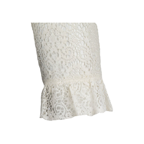 Women's Moschino Lace Contrast Midi Dress - '10s