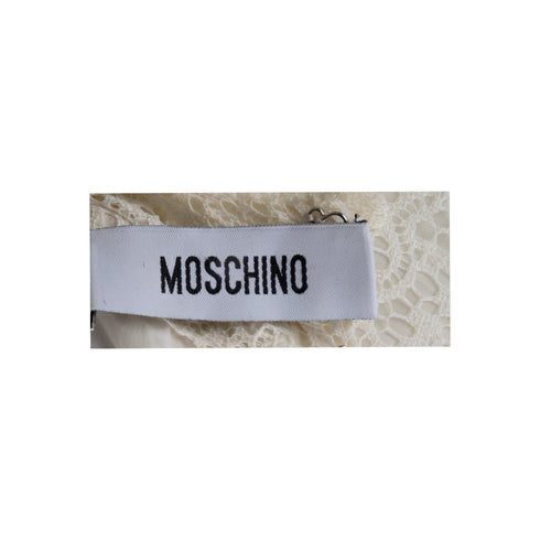Women's Moschino Lace Contrast Midi Dress - '10s